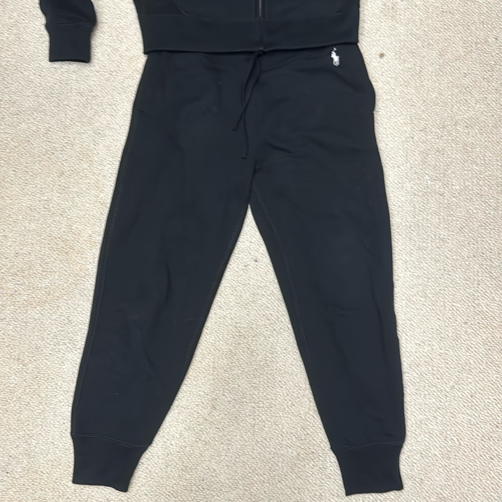Women’s polo zip up hoodie size medium. And women’s polo sweatpants size s